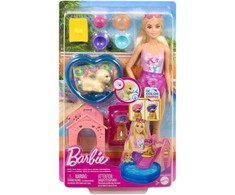 Mattel BARBIE lėlės ir gyvūnėlių rinkinys (JBF35)