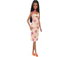 Mattel BARBIE madistė geltona suknele (HYT91)