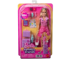 Mattel BARBIE MALIBU lėlė keliautoja (JMJ47)