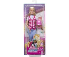 Mattel BARBIE MALIBU MYSTERIES lėlė raitelė (HXJ38)
