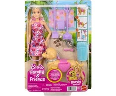 Mattel BARBIE WALK AND POTTY lėlės rinkinys (JJB46)