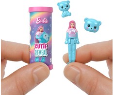 Mattel BARBIELAND CUTIE REVEAL mini siurprizas - marškinėlių serija (JCR15)
