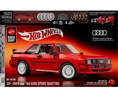 MATTEL BRICK SHOP HOT WHEELS Audi ‘84 Sport Quattro konstruktorius (JLK39)