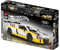MATTEL BRICK SHOP HOT WHEELS Elite Audi R8 LMS konstruktorius (JFT18)
