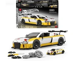 MATTEL BRICK SHOP HOT WHEELS Elite Audi R8 LMS konstruktorius (JFT18)