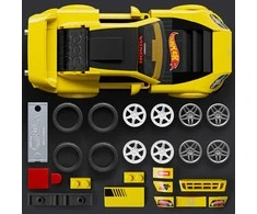 MATTEL BRICK SHOP HOT WHEELS Honda S2000 konstruktorius (JFR88)