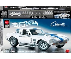 MATTEL BRICK SHOP HOT WHEELS konstruktorius – Corvette Grand Sport (JGR31)