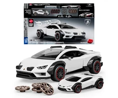 MATTEL BRICK SHOP HOT WHEELS Lamborghini Huracán Sterrato konstruktorius (JHG75)