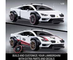 MATTEL BRICK SHOP HOT WHEELS Lamborghini Huracán Sterrato konstruktorius (JHG75)