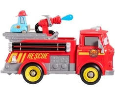 Mattel CARS gaisrinės rinkinys – Raudona&amp;Guido lenktynės ir Radiator Springso gelbėjimas (JFL54)