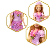 Mattel DISNEY PRINCESS JEWEL REVEAL Auksaplaukės siurprizas (JLK28)