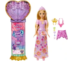Mattel DISNEY PRINCESS JEWEL REVEAL Auksaplaukės siurprizas (JLK28)