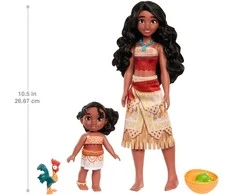 Mattel DISNEY PRINCESS MOANA lėlės Vajanos ir sesutės Simea rinkinys (JBT41)
