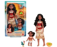 Mattel DISNEY PRINCESS MOANA lėlės Vajanos ir sesutės Simea rinkinys (JBT41)