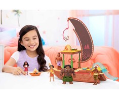 Mattel DISNEY PRINCESS MOANA Vajanos laivo rinkinys (JBT54)