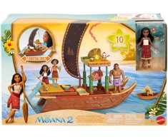 Mattel DISNEY PRINCESS MOANA Vajanos laivo rinkinys (JBT54)