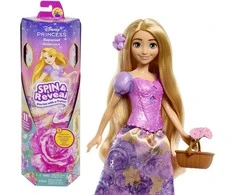 Mattel DISNEY PRINCESS SPIN and REVEAL Auksaplaukės siurprizų rinkinys (HTV86)