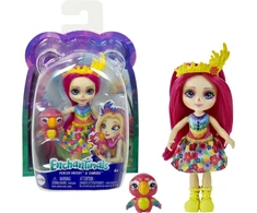 Mattel „Enchantimals“ herojės rinkinys meškutė/paukštelis/katytė (HCF97)