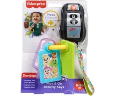 Mattel FISHER-PRICE LAUGH AND LEARN žaisliniai automobilio rakteliai (HVH43)