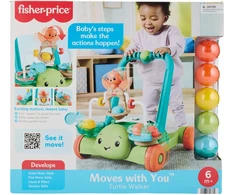 Mattel FISHER-PRICE vėžliuko vaikštynė (JKD63)