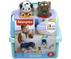 Mattel FISHER-PRICE formelių rūšiuoklė – Naminiai gyvūnėliai (HTW93)