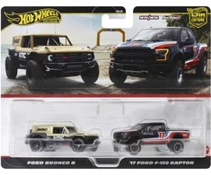 Mattel HOT WHEELS PREMIUM dviejų automodeliukų rinkinys – Car Culture (HBL96)