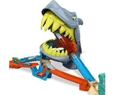 Mattel HOT WHEELS CITY rinkinys – Ryklio paplūdimio trasa (JHL96)