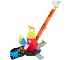 Mattel HOT WHEELS CITY rinkinys – Super gaisrinės stotis (JHL95)