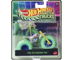 Mattel HOT WHEELS MONSTER TRUCKS šviečiantis tamsoje džipas (JFX08)