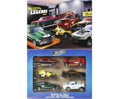 Mattel HOT WHEELS šešių legendinių automodeliukų rinkinys (JBY78)