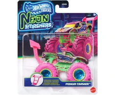 Mattel HOT WHEELS MONSTER TRUCKS džipas – Neon Smasher (JMV39)