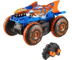 Mattel HOT WHEELS MONSTER TRUCKS RC automodelis – Tigrinis ryklys (JFR39)