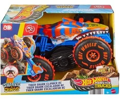 Mattel HOT WHEELS MONSTER TRUCKS RC automodelis – Tigrinis ryklys (JFR39)
