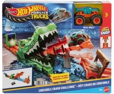 Mattel HOT WHEELS MONSTER TRUCKS rinkinys – Krokodilo iššūkis (JJN45)