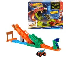 Mattel HOT WHEELS MONSTER TRUCKS rinkinys – Krokodilo iššūkis (JJN45)