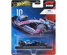Mattel HOT WHEELS PREMIUM F1 Alpine Pierre Gasly bolidas 10 (JKD82)
