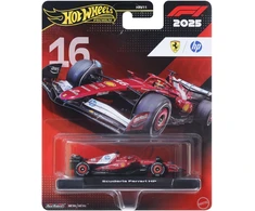 Mattel HOT WHEELS PREMIUM F1 Ferrari Charles Leclerc bolidas 5 (JKD93)