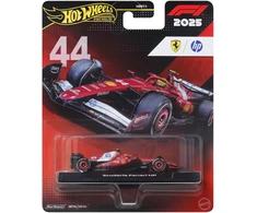 Mattel HOT WHEELS PREMIUM F1 Ferrari Lewis Hamilton trasa 44 (JDK86)