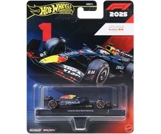 Mattel HOT WHEELS PREMIUM F1 Raudona Bull Max Verstappen bolidas 1 (JKD83)