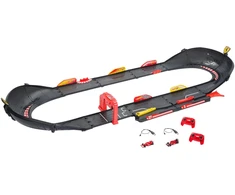 Mattel HOT WHEELS RC lenktynių trasa su 2 Ferrari bolidais (JTF40)