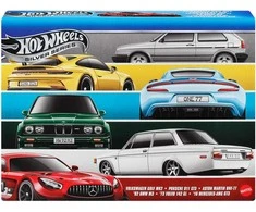 Mattel HOT WHEELS šešių europietiškų automodeliukų rinkinys (JLB25)