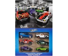 Mattel HOT WHEELS šešių legendinių automodeliukų rinkinys (JLB24)