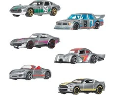 Mattel HOT WHEELS šešių ZAMAC automodeliukų rinkinys (JLB26)