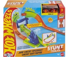 Mattel HOT WHEELS STUNT TRACKS rinkinys – Čempionatas (JLM90)
