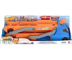 Žaislinis automobilių transporteris Mattel Hot Wheels (HYT83)