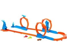 Mattel HOT WHEELS trąsų prailginimų rinkinys – Trys kilpos (JDW39)