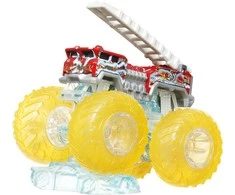 Džipas su ryškiais ratais HOT WHEELS