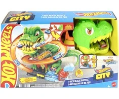 Mattel HOT WHEELS CITY rinkinys – Dinozauras gaisrinėje (JBM73)
