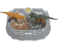 Mattel JURASSIC WORLD rinkinys su spalvų keitimo funkcija – Kovų arena (JDC59)