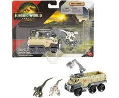 Mattel MATCHBOX JURASSIC WORLD dinozaurų transporteris (JGL74)